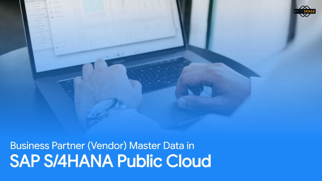 Business Partner (Vendor) Master Data in SAP S/4HANA Public Cloud
