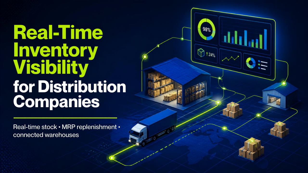 Real-Time Inventory Visibility for Distribution Companies