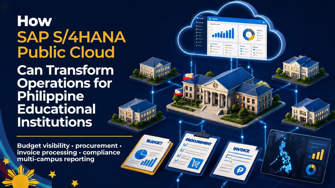 How SAP S/4HANA Public Cloud Can Transform Operations for Philippine Educational Institutions